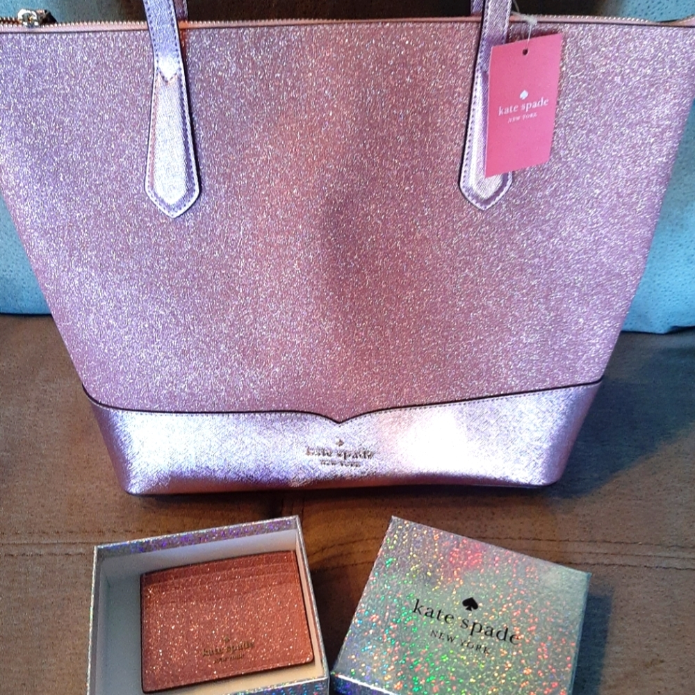 Large bag and credit card holder